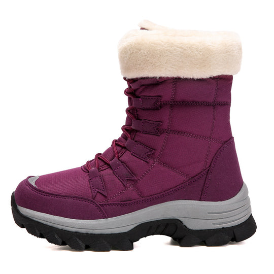 Damen Isolierte Winterstiefel mit rutschfester Sohlenkonstruktion und kuscheligem Innenfutter R&B