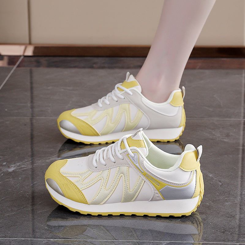 Damen modische Lauf-Sneakers mit rutschfester Sohle und atmungsaktivem Obermaterial R&B