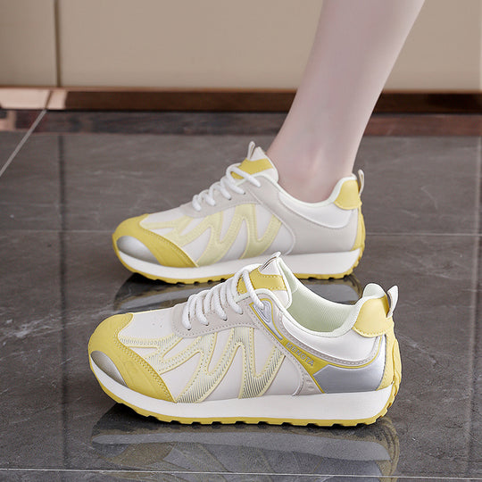 Damen modische Lauf-Sneakers mit rutschfester Sohle und atmungsaktivem Obermaterial R&B