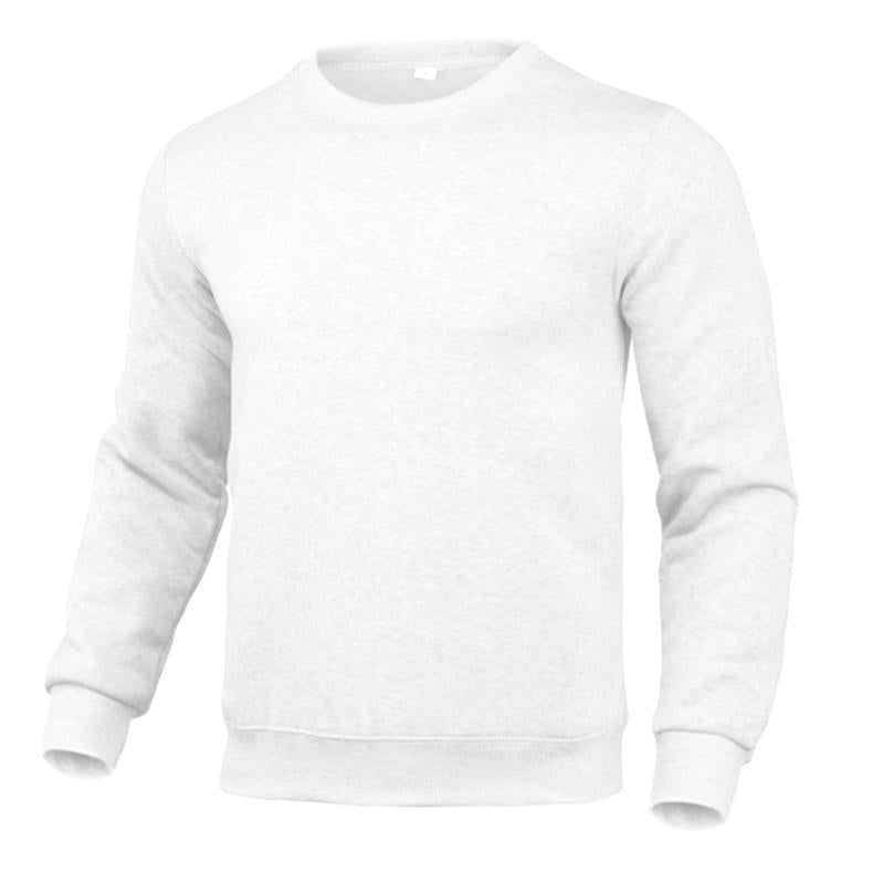 Herren Komfortabler Rundhals-Pullover aus hochwertigem Baumwollmix R&B