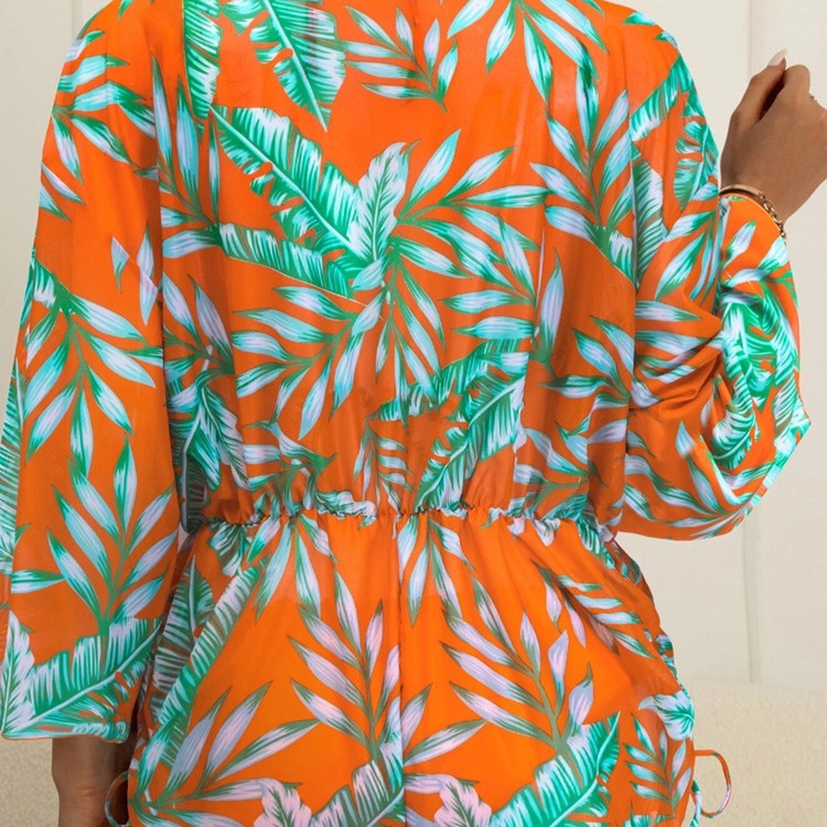 Damen Romper mit floralem Cut-Out Design R&B