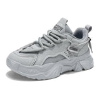 Damen Sportliche Stadt Sneakers mit atmungsaktiver Netzstruktur R&B