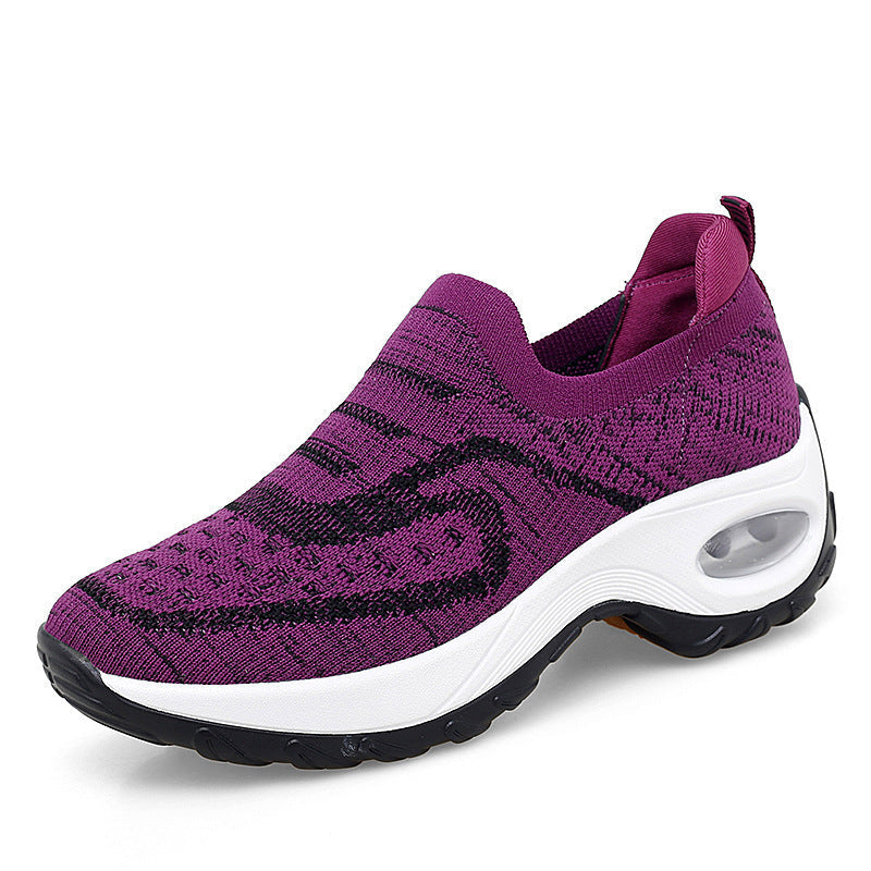 Damen Atmungsaktive Slip-On Laufschuhe mit Luftpolstertechnologie R&B