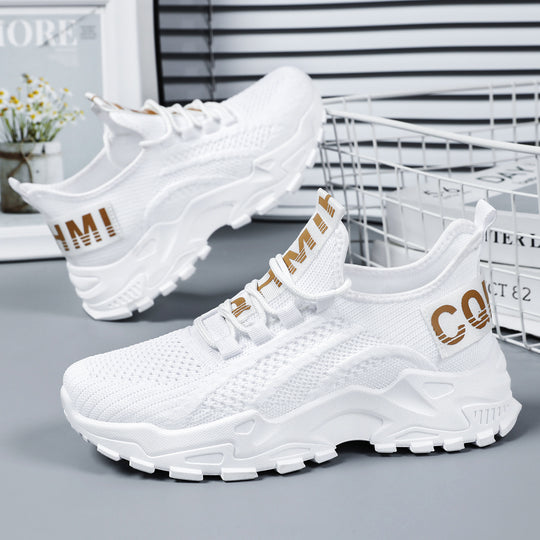 Damen Atmungsaktive Komfort Sneakers mit elastischer Schnürung R&B