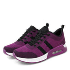 Damen Atmungsaktive Sport-Sneaker mit dämpfendem Luftpolstersystem