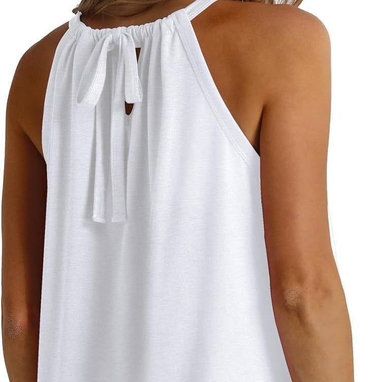 Damen Elegantes Trägershirt mit raffinierten Falten R&B