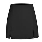 Damen Designer Minirock mit seitlichen Schlitzen R&B