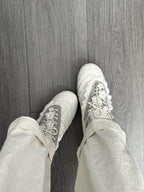 Damen Sneaker mit romantischem Spitzendetail und sportlichem Design R&B