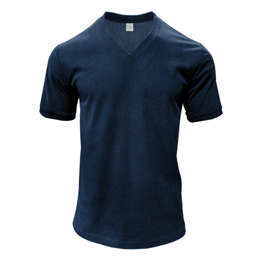 Damen V-Ausschnitt T-Shirt R&B