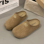 Damen Bequeme Clogs aus weichem Wildleder R&B