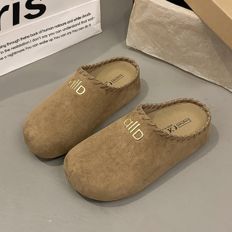 Damen Bequeme Clogs aus weichem Wildleder R&B