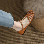 Damen Riemchen-Sandalen mit elegantem Verschluss und weicher Sohle
