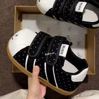 Damen Sportliche Sneaker im modernen Design mit praktischem Klettverschluss