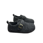 Damen Filzclogs mit dekorativem Schnallenverschluss R&B
