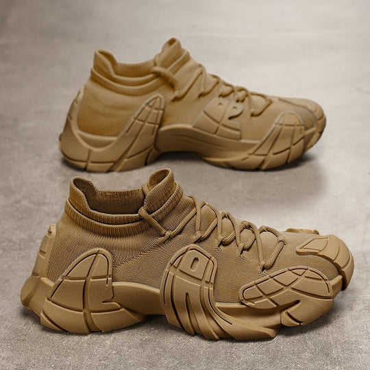 Damen Sportliche und atmungsaktive Sneaker mit strapazierfähigem Gummisohlen-Design R&B
