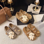 Damen Clogs mit verspieltem Dekor und praktischem Klettverschluss R&B