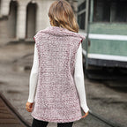 R&B | Plüschwesten Strickjacke