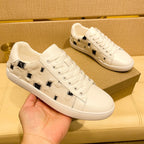 Damen Modische Sneakers aus hochwertigem Leder mit einzigartigem Design und bequemer Dämpfung R&B