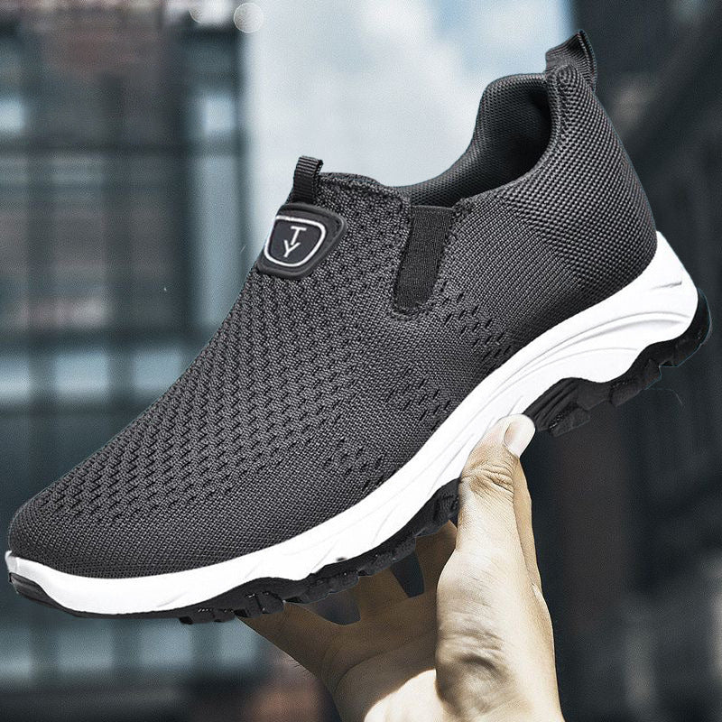 Damen Sportliche Slip-On Sneakers mit flexiblem Design und atmungsaktiver Oberflächenstruktur R&B