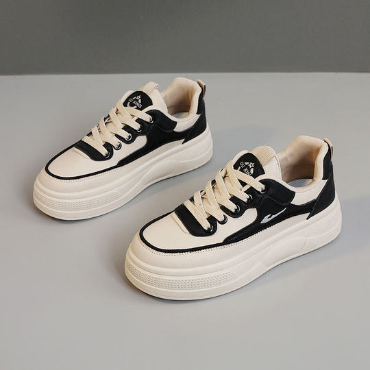 Damen Sneakers mit trendigem Plateausohlen-Design und atmungsaktiven Materialien R&B