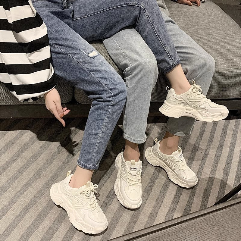 Damen Sportliche Sneakers mit atmungsaktiver Mesh-Oberfläche und stabiler Sole R&B