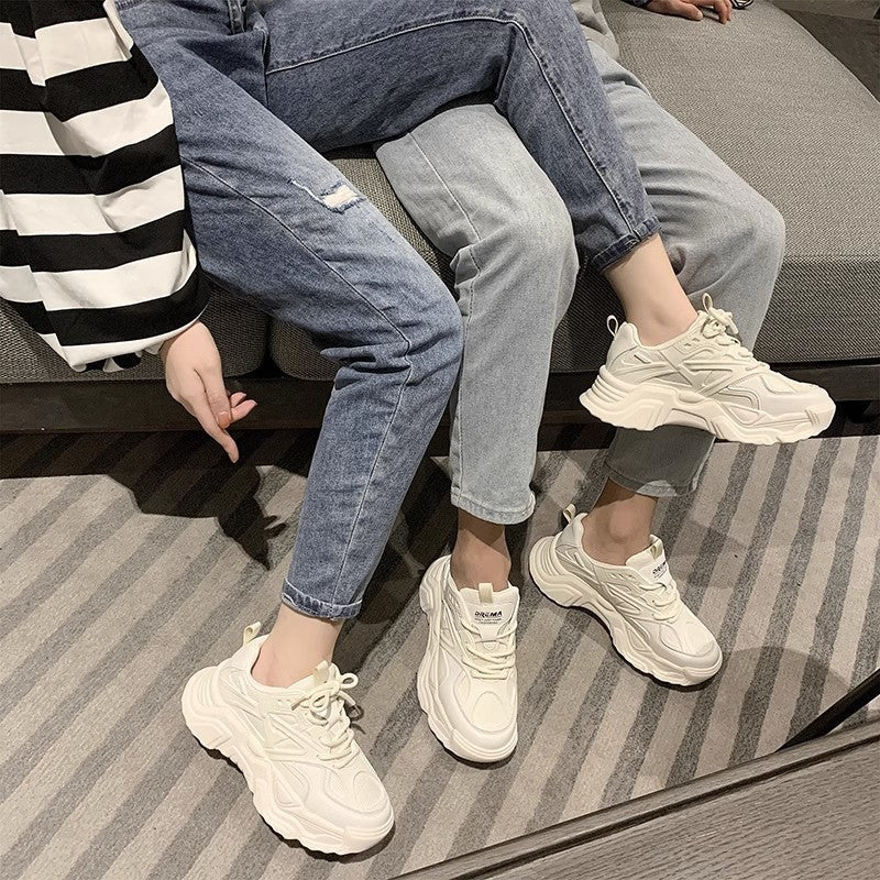 Damen Sportliche Sneakers mit atmungsaktiver Mesh-Oberfläche und stabiler Sole R&B