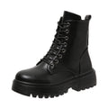 Damen Schnürstiefel mit robustem Profil und modischer Schnürung R&B