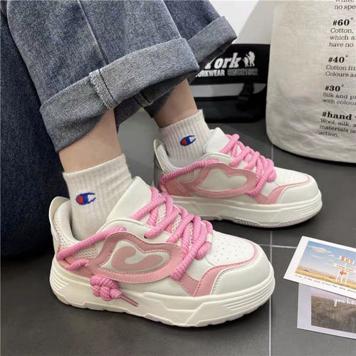 Damen modische Sneakers mit verspieltem Design und weicher Dämpfung R&B