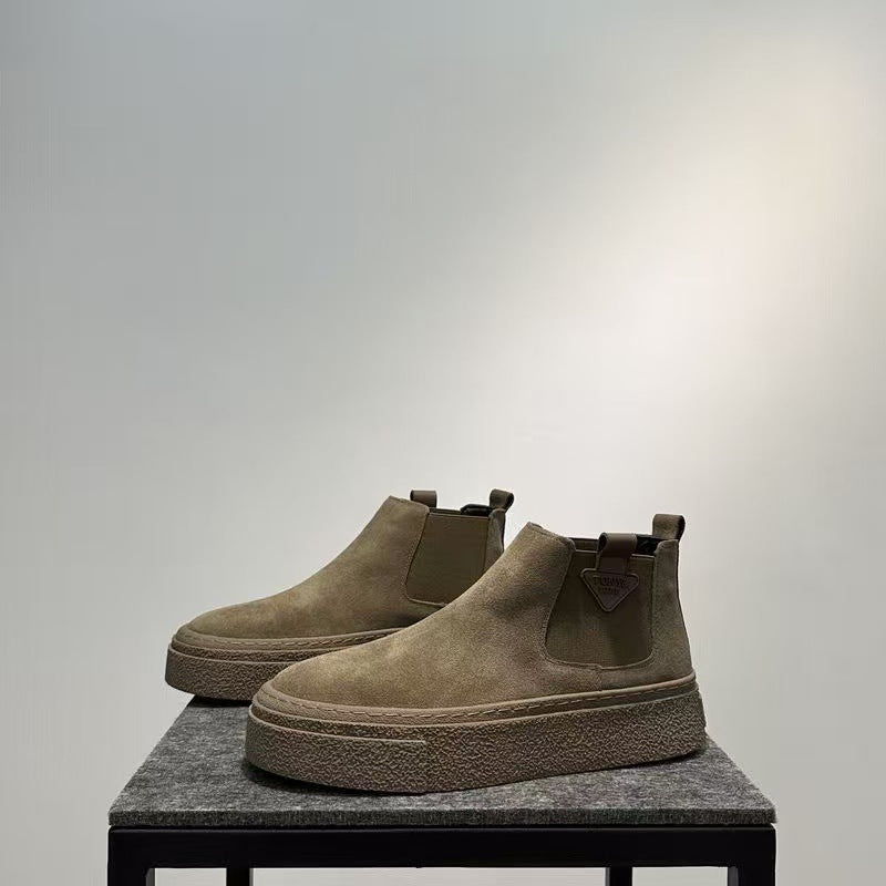 Damen Chunky Chelsea Boots mit flexiblem Sohlenprofil R&B