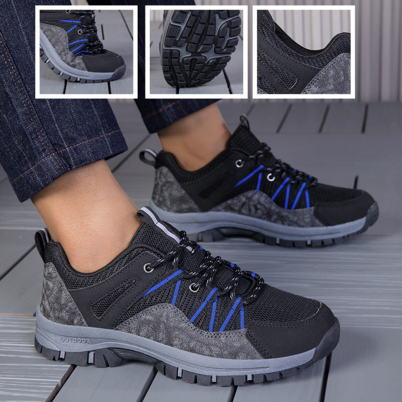 Damen Outdoor-Sneaker mit rutschfestem Profil und atmungsaktivem Obermaterial