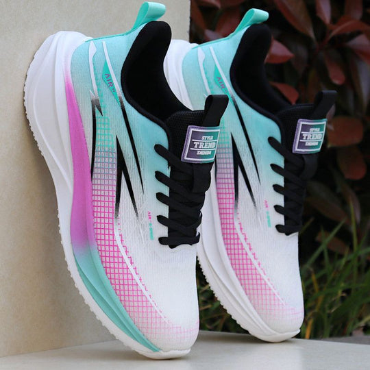 Damen Hochleistungs-Laufschuhe mit atmungsaktivem Mesh und dynamischer Dämpfungstechnologie R&B