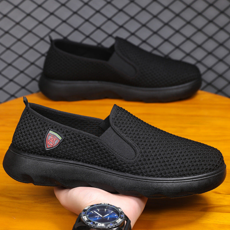 Damen Atmungsaktive Slip-On Freizeitschuhe mit flexiblem Komfort