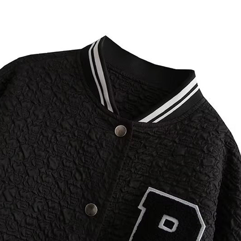 Damen Sportliche Bomberjacke mit strukturiertem Obermaterial und eleganten Details R&B