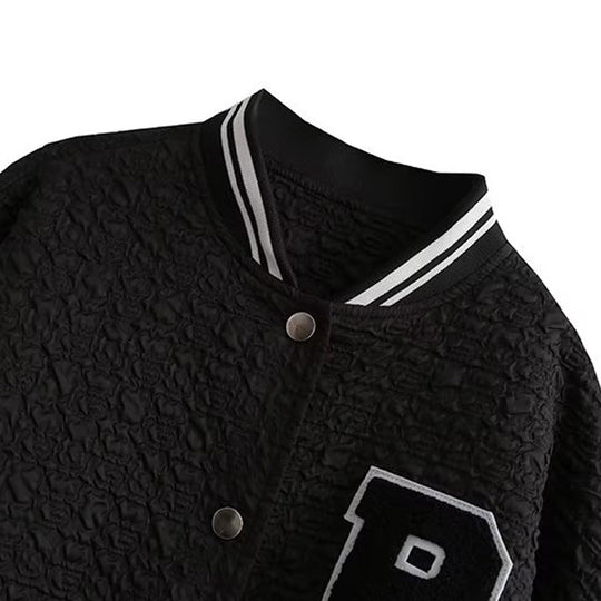 Damen Sportliche Bomberjacke mit strukturiertem Obermaterial und eleganten Details R&B