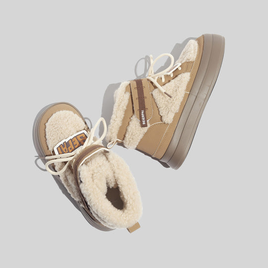 Damen Warmfutter Winter Sneakers R&B
