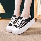 Damen Sneaker mit transparenter Spitze und extrahoher Sohle R&B