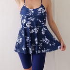 Damen Tankini mit elegantem Schnitt und figurbetonender Passform R&B