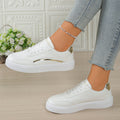 DamenModische Sneakers mit glänzenden Akzenten und komfortabler Sohle R&B