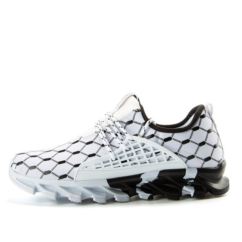 Damen Sportliche Laufschuhe mit atmungsaktivem Mesh-Obermaterial und stoßdämpfender Sohle R&B