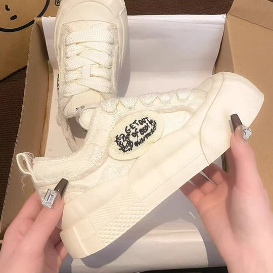 Damen Modische Sneakers mit robustem Sohlenprofil und bequemem Innenfutter R&B