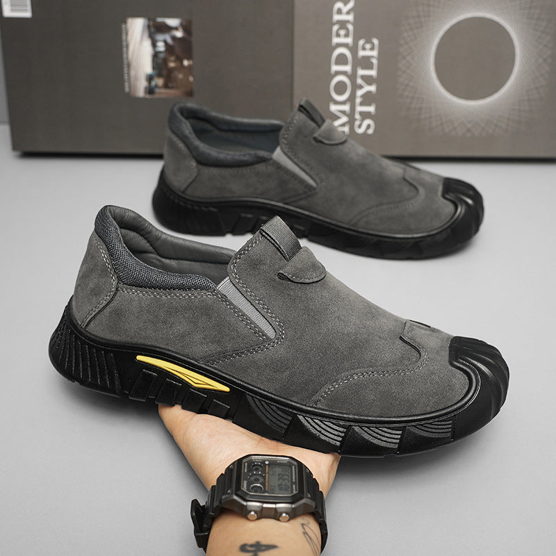 Herren elegante Slip-On Freizeitschuhe im sportlichen Design R&B