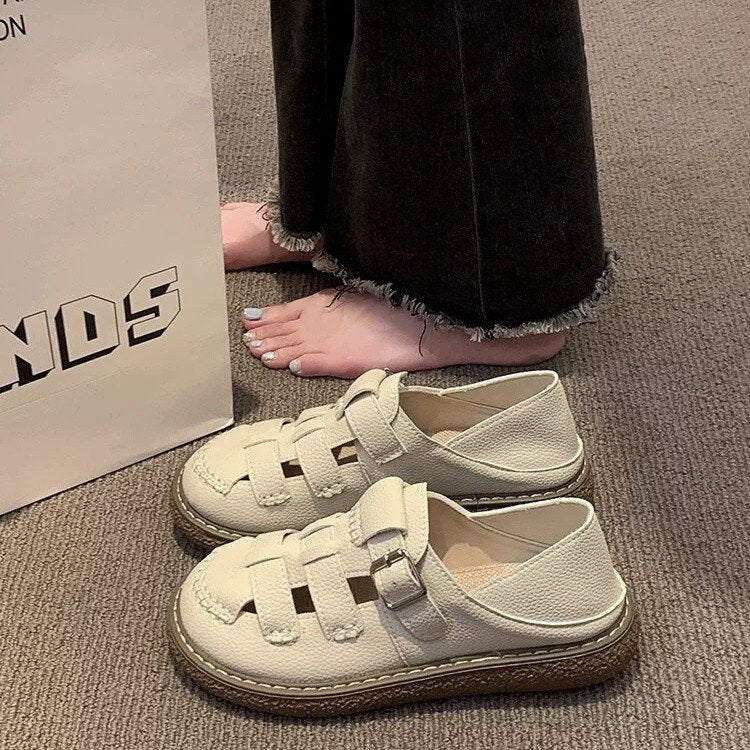 Damen Clogs mit modischem Riemenverschluss und rutschfester Sohle R&B