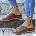Damen Clogs mit blumenverziertem Design R&B