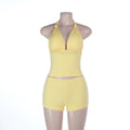 Damen Zweiteiliges Badeanzug-Set mit schickem Oberteil und figurfreundlicher Shorts R&B
