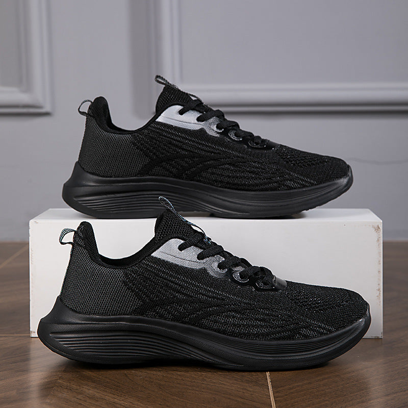 Damen Atmungsaktive Sport-Sneakers mit rutschfester Sohle und dämpfendem Fußbett