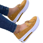 Damen Freizeitschuhe im stilvollen Mokassin-Design R&B