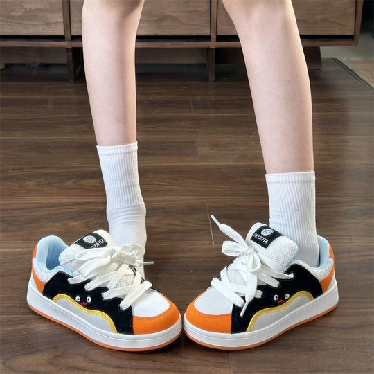 Damen Sportliche Freizeitsneaker mit atmungsaktiver Innensohle und rutschfester Sohle R&B