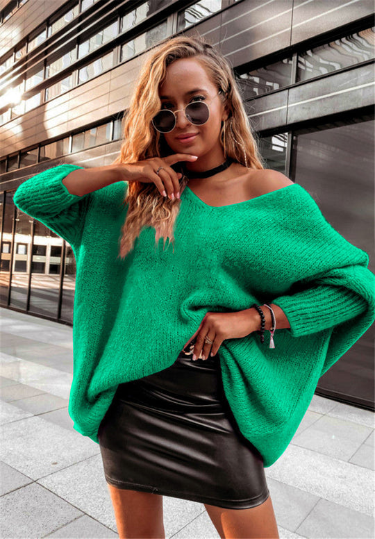 R&B | V - Ausschnitt Strickpullover