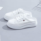 Damen Slip-On Sneakers mit atmungsaktiver Netzstruktur und gepolsterter Sohle