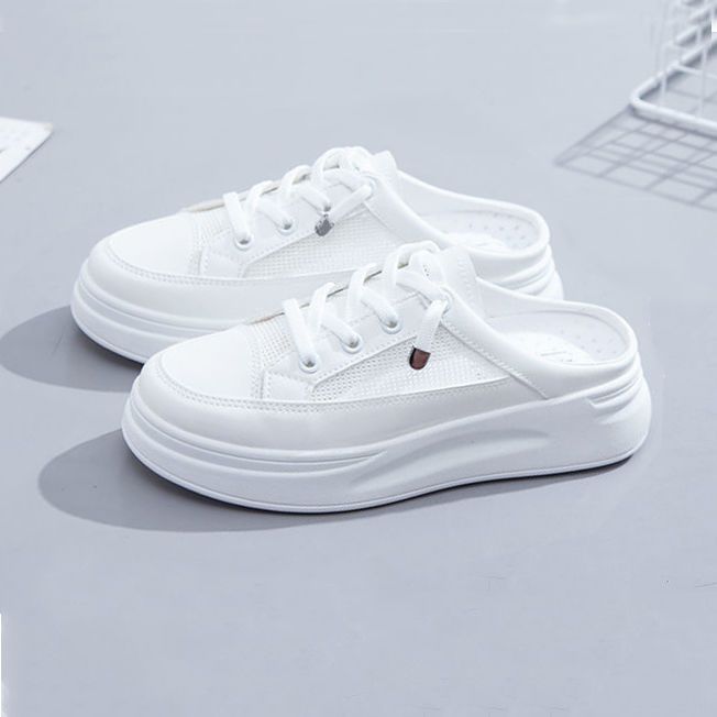 Damen Slip-On Sneakers mit atmungsaktiver Netzstruktur und gepolsterter Sohle